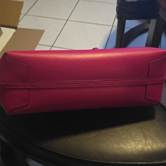 Kate Spade Bleecker Pineapple Pop Large Tote, Wild Raspberry Multi - Picture 3 of 8